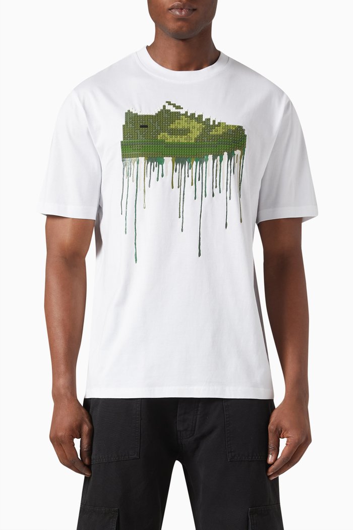 

High Top Louis T-shirt in Cotton Jersey, White