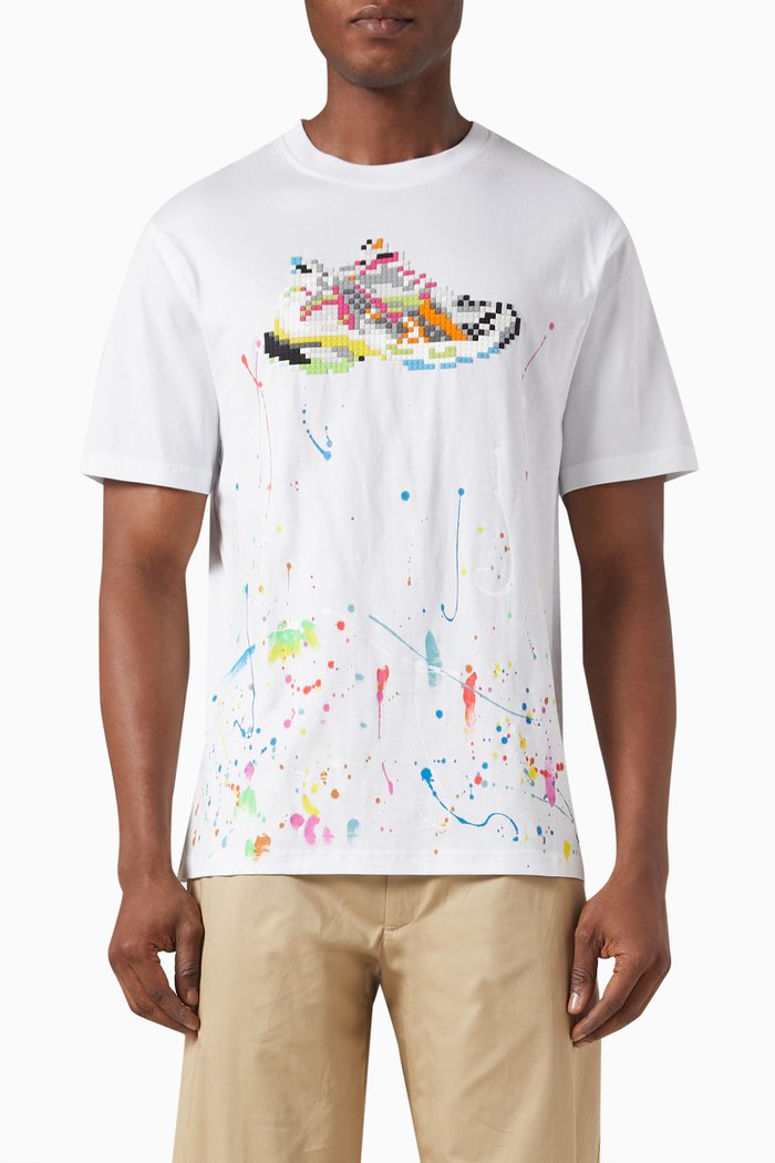 

High Top Louis T-shirt in Cotton Jersey, White