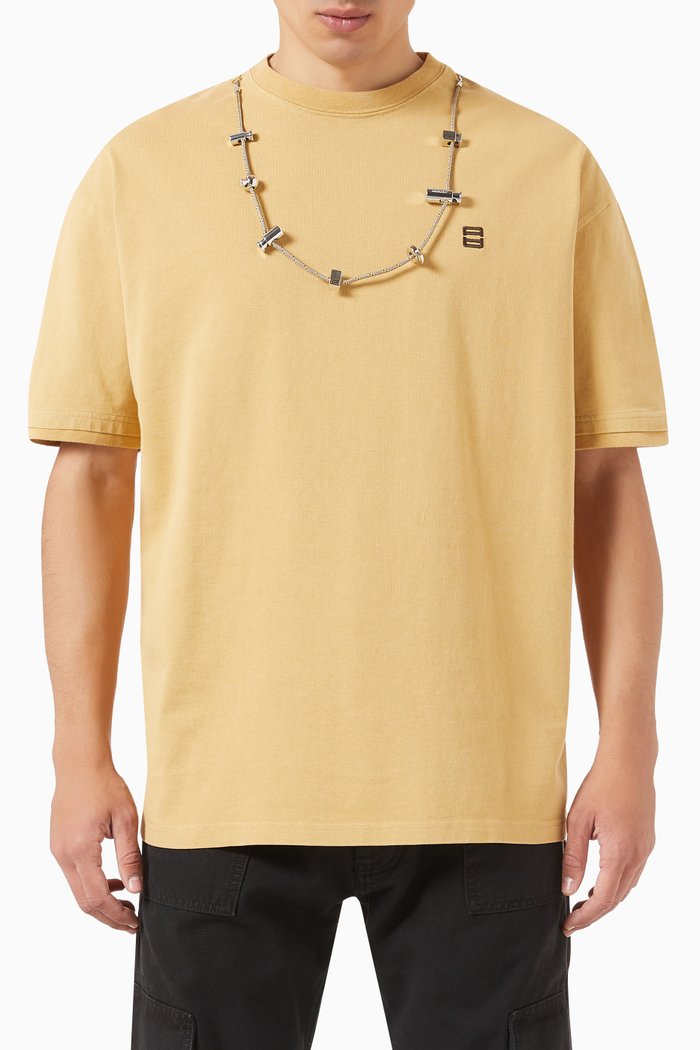 

Stoppers T-shirt in Cotton Jersey, Yellow