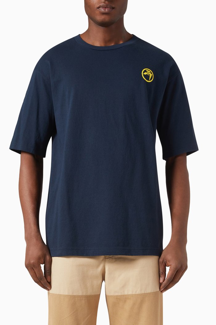 

Ambush Records T-shirt in Cotton Jersey, Blue