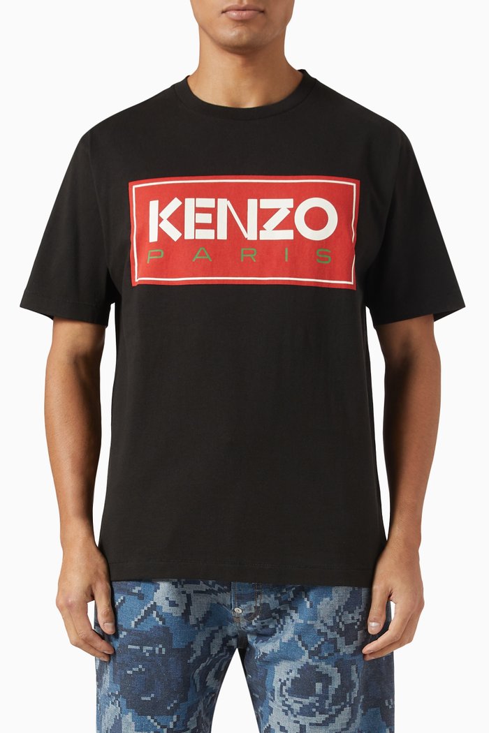 

Paris T-shirt in Cotton Jersey, Black