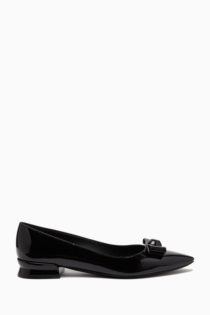 

Katrin ballet Flats in Patent Leather, Black