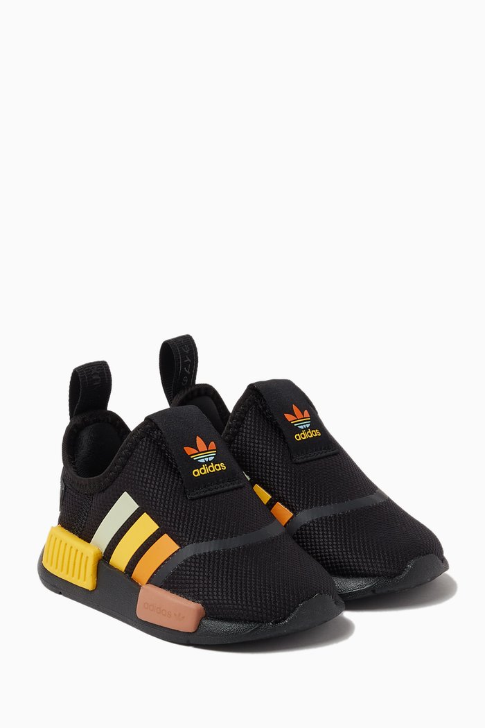 

NMD 360 Shoes in Stretch Textile, Black