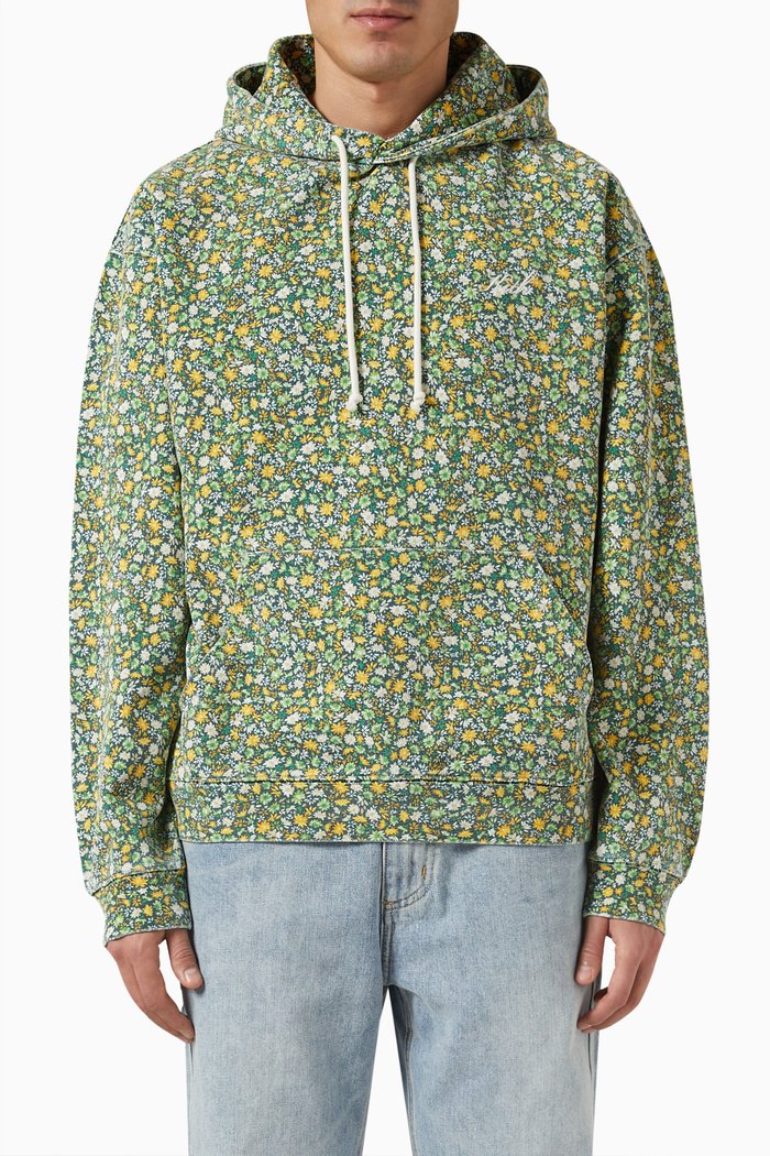 

Meadow Hoodie in Cotton Fleece, Green