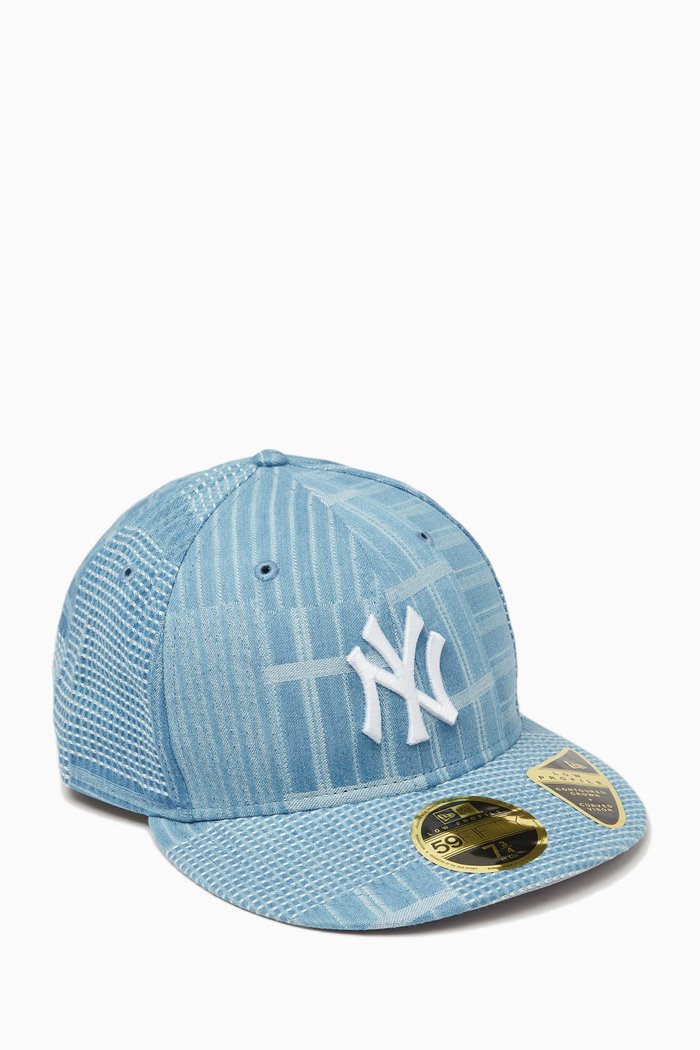 

NY Yankees Baseball Hat in Canvas, Blue