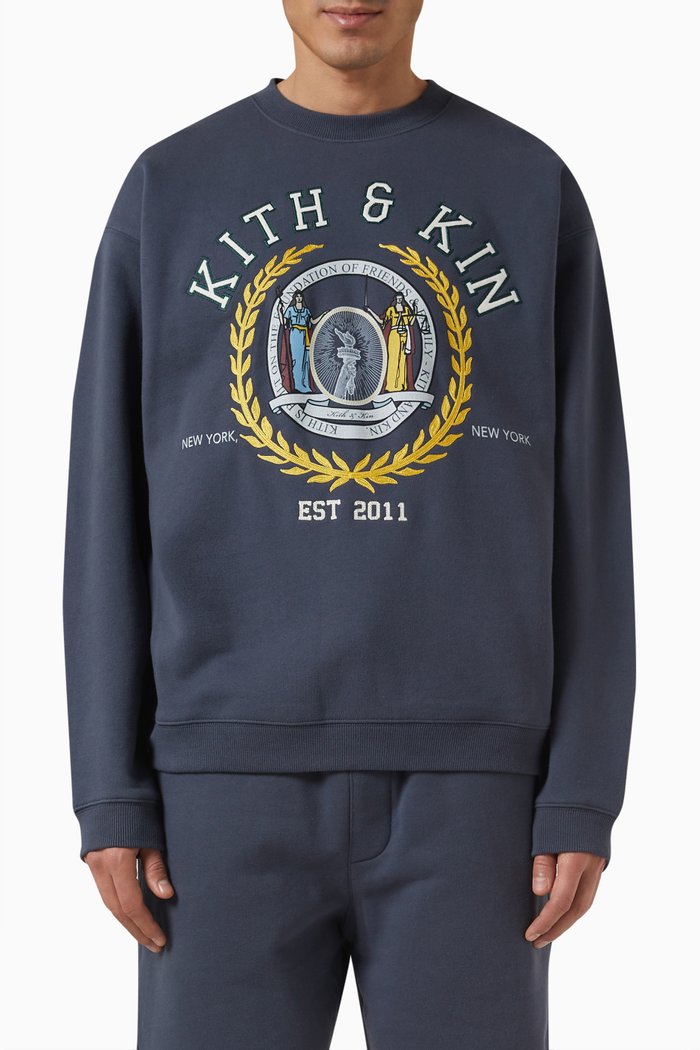 

Vintage Sweatshirt in Cotton, Grey