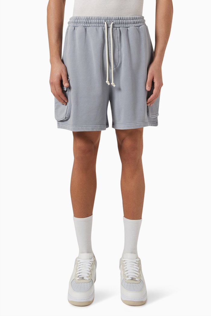 

Fairfax Cargo Shorts in Cotton, Blue