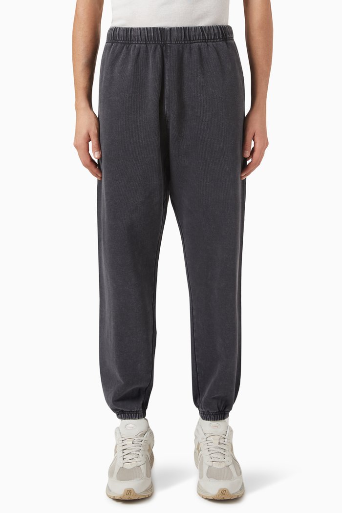 

Nelson Sweatpants in Cotton Fleece, Black