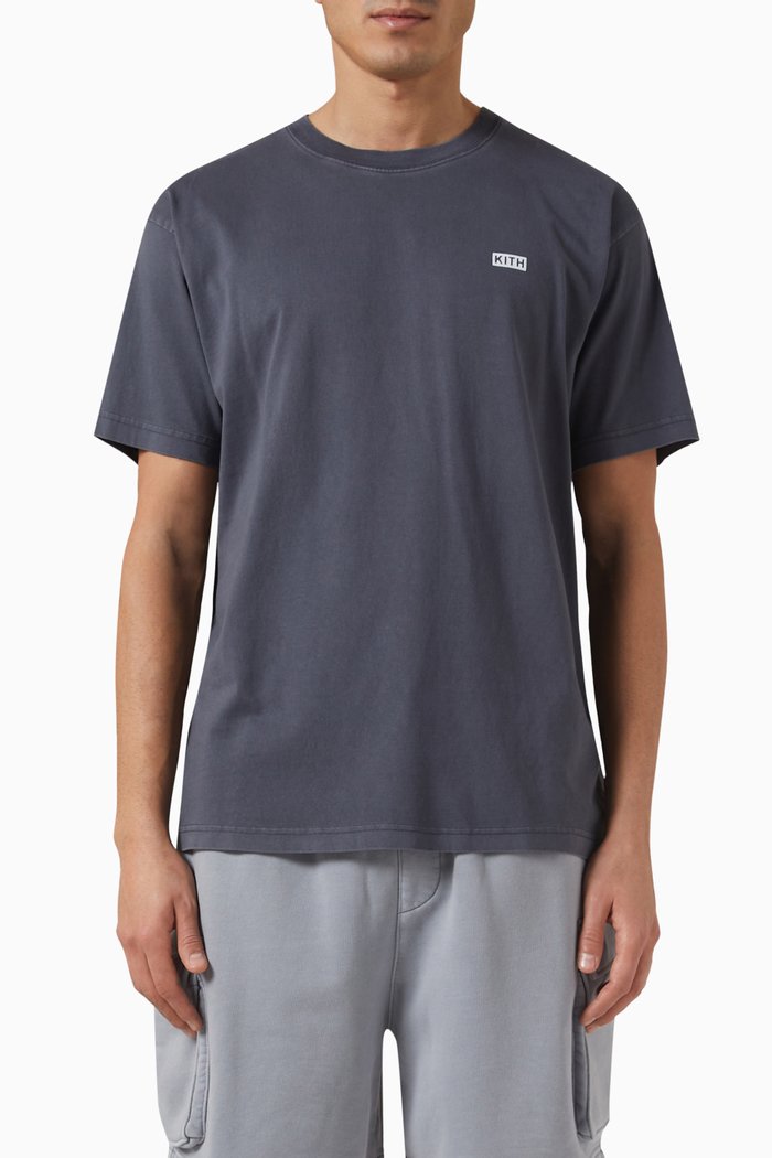 Lax T-shirt in Cotton Jersey, Grey