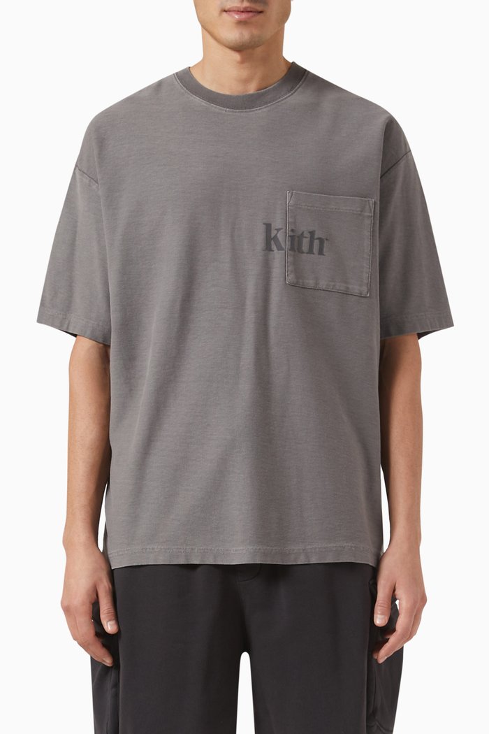 

Quinn T-shirt in Cotton Jersey, Grey