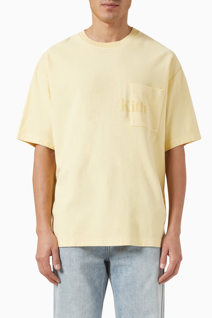 

Quinn T-shirt in Cotton Jersey, Yellow