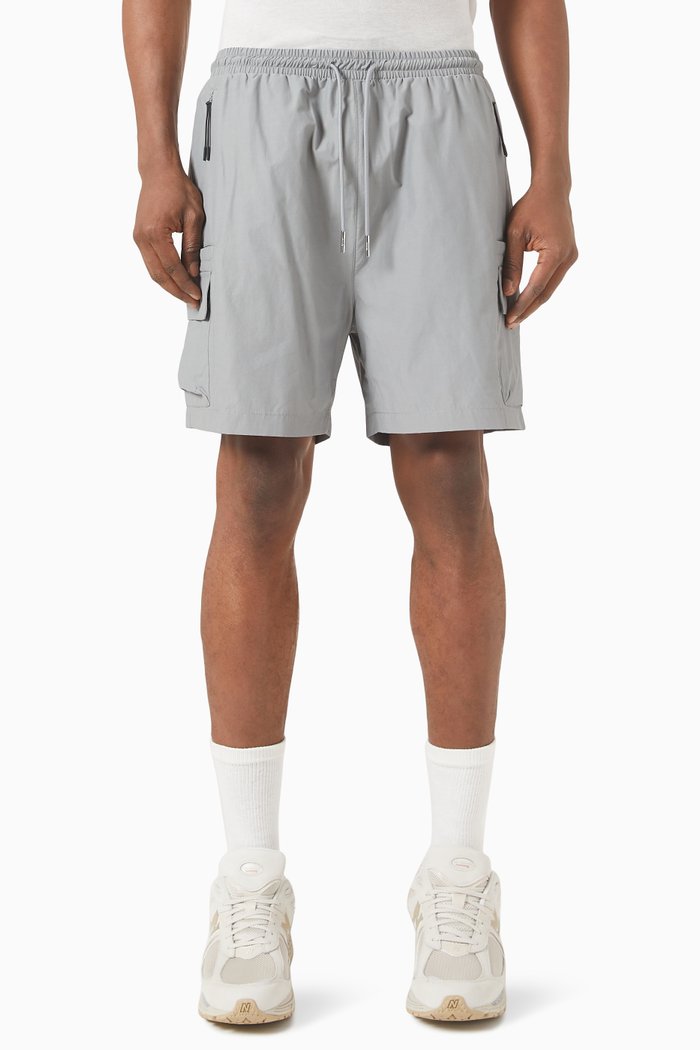 

Wolcott Pocket Shorts in Cotton, Grey