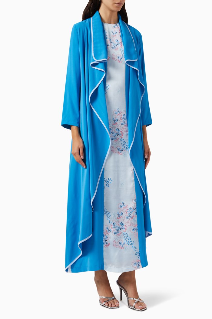 

Jacket & Maxi Dress Set, Blue