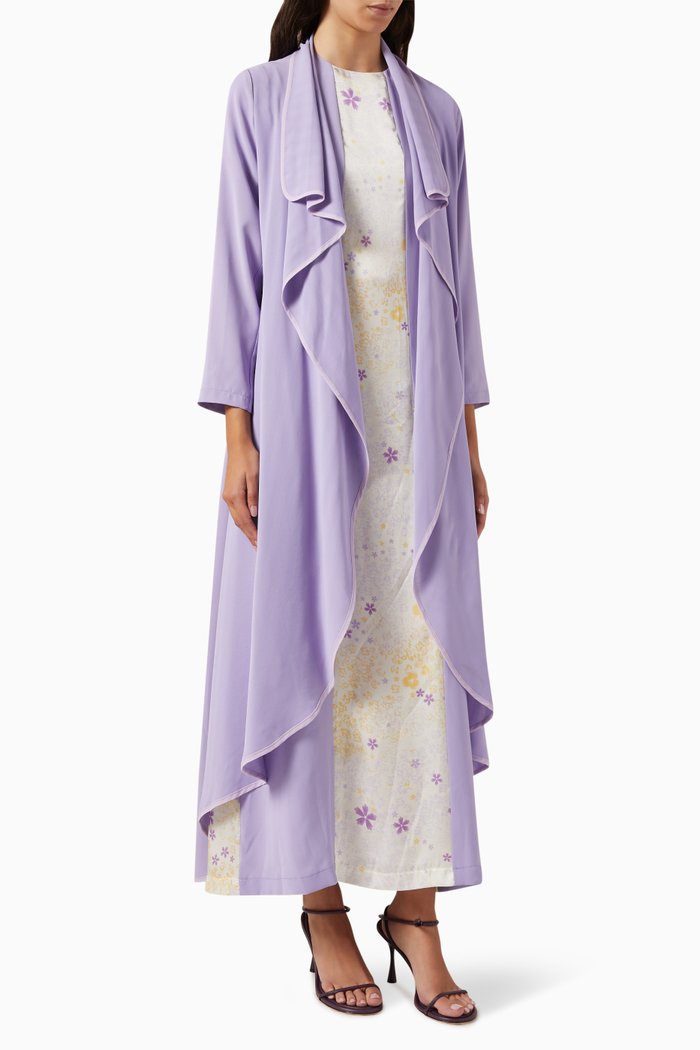 

Jacket & Maxi Dress Set, Purple