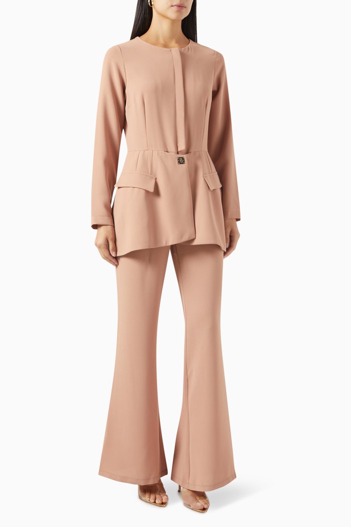 

Long-sleeved Jumpsuit, Neutral