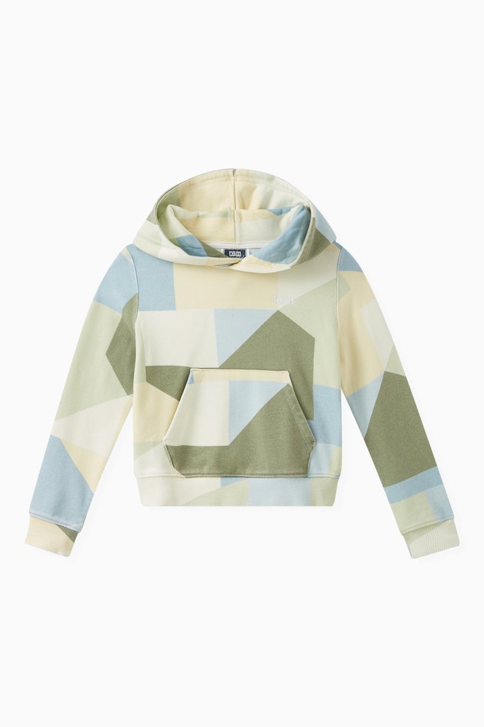 

Williams All-over Print Hoodie in Cotton, Multicolour