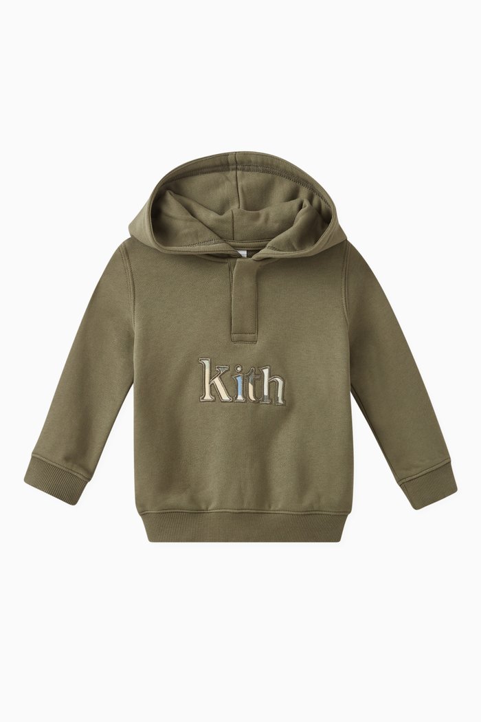 

Logo Hoodie in Cotton, Grey