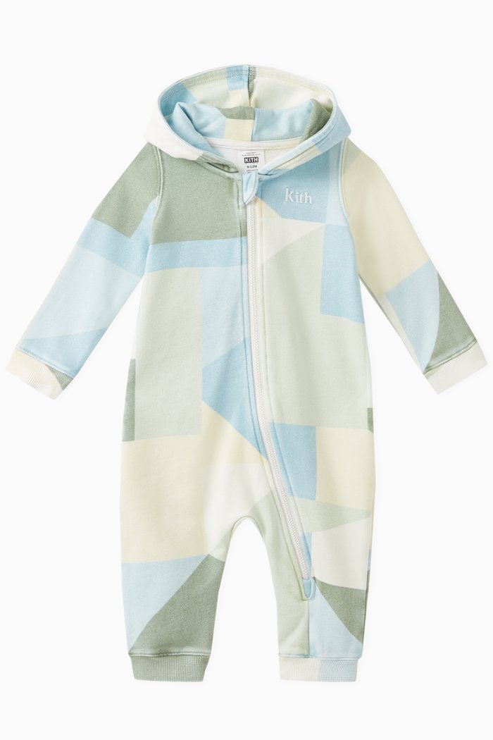 

Tri-toned Logo Jumpsuit in Cotton, Multicolour