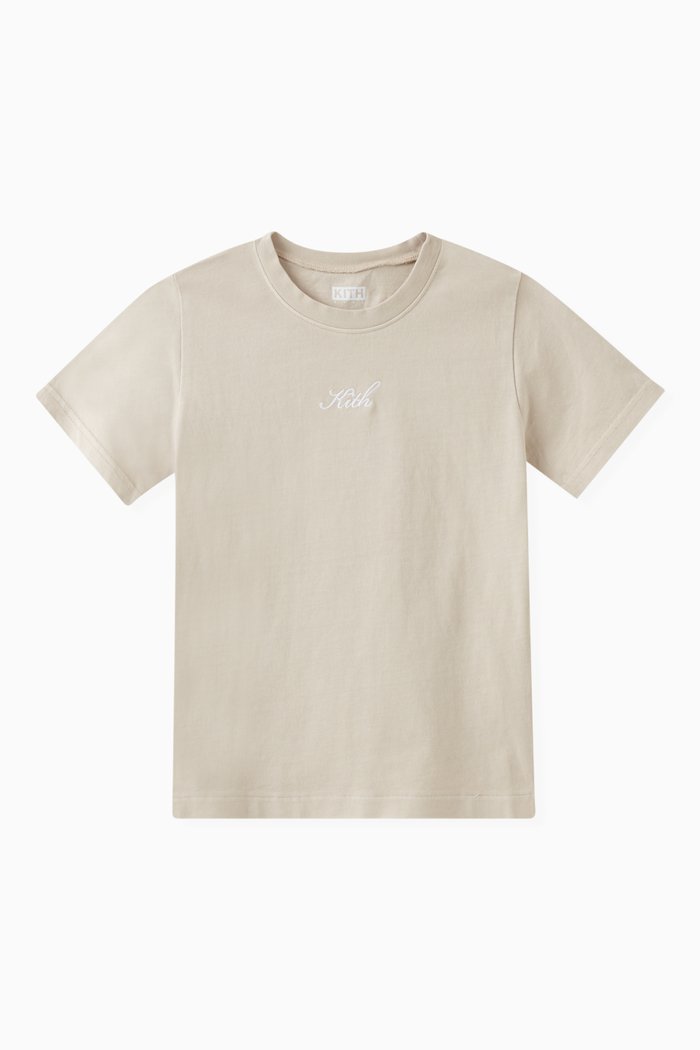 

Script Logo T-shirt in Cotton Jersey, Neutral