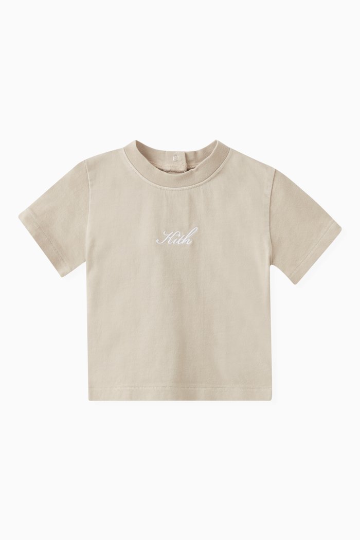 

Script Logo T-shirt in Cotton Jersey, Neutral