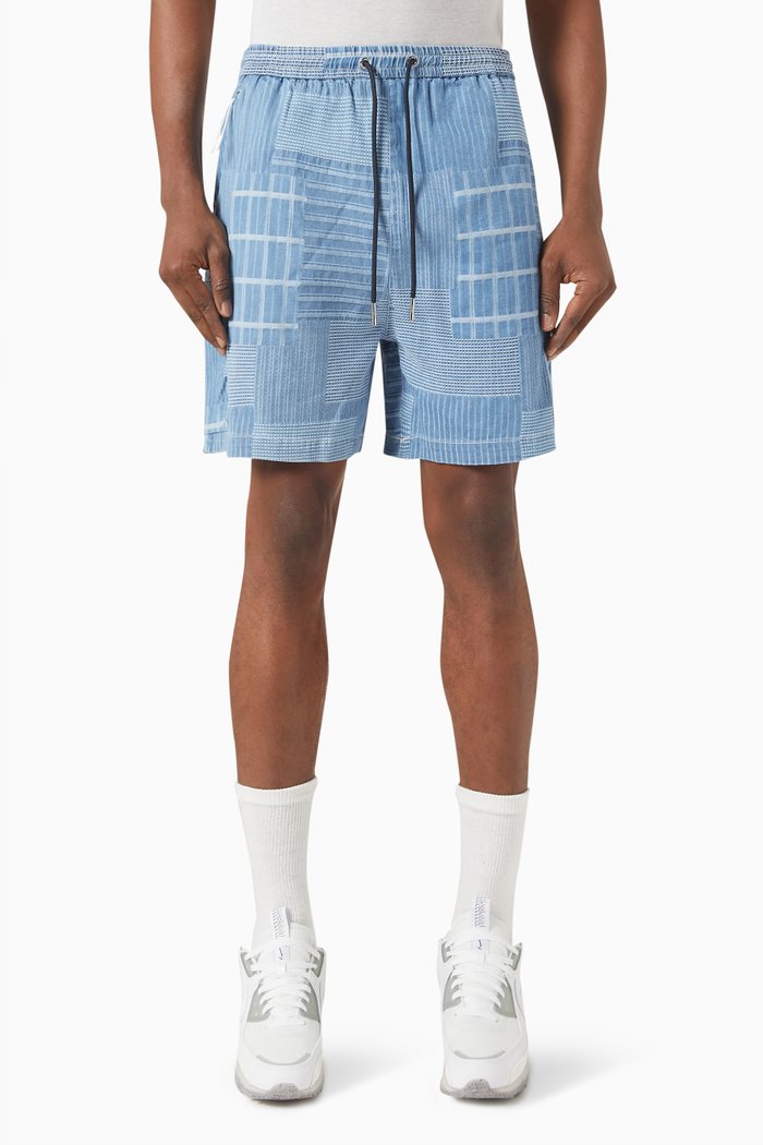 

Wolcott Japanese Jacquard Shorts, Blue
