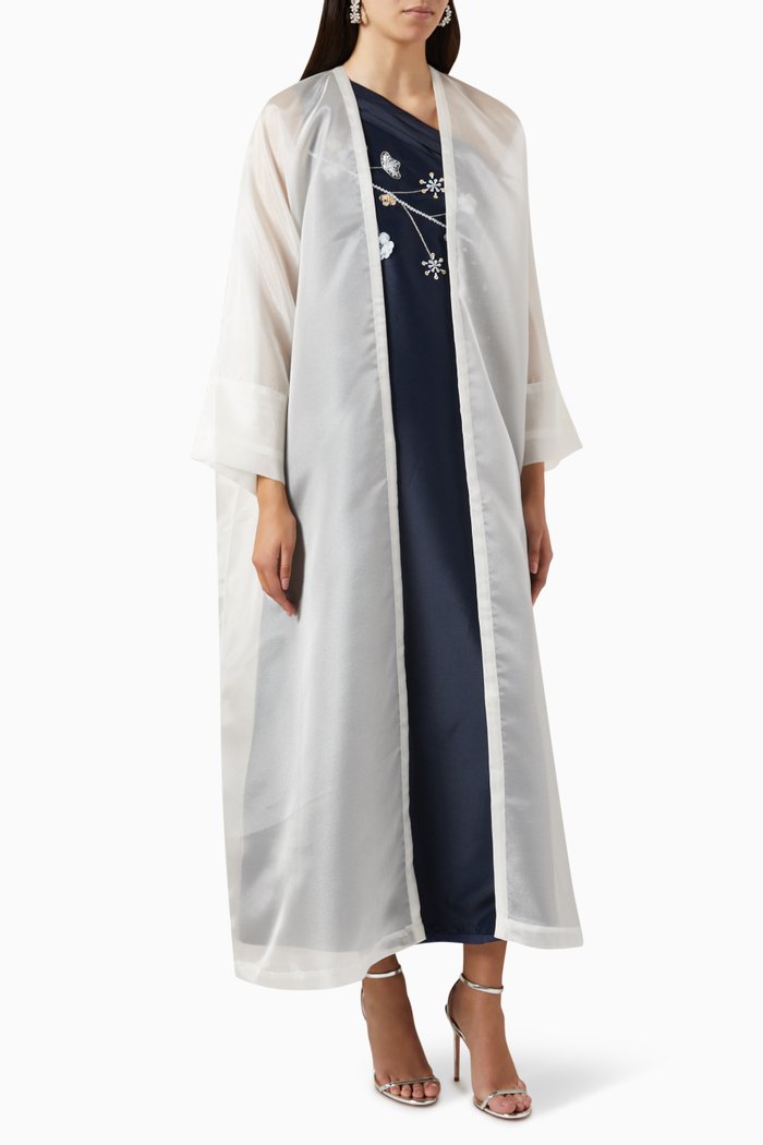 

Embroidered Dress Set, Blue