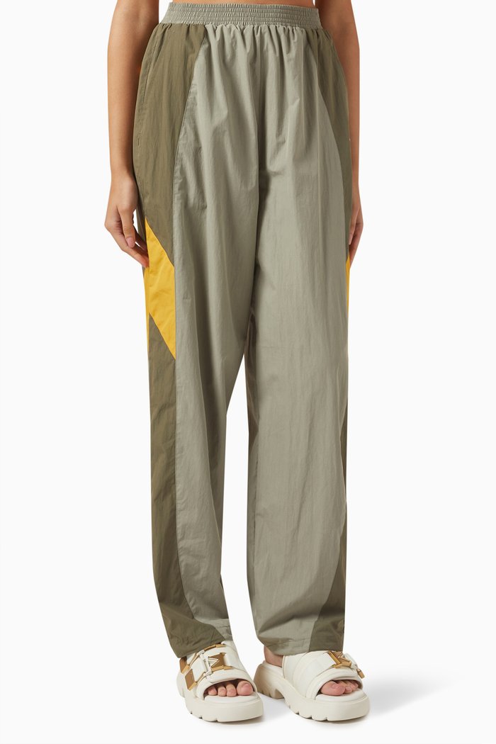 

Carter Colour-block Wind Pants, Grey