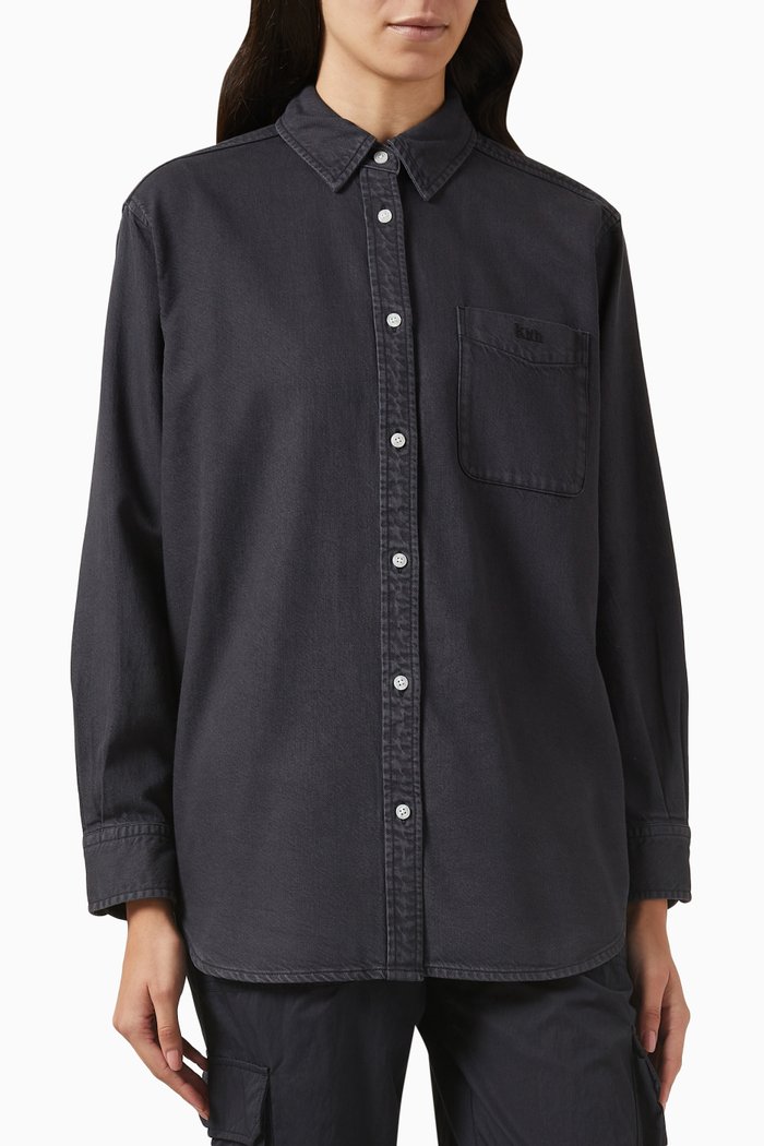 

Ora II Shirt in Denim, Black