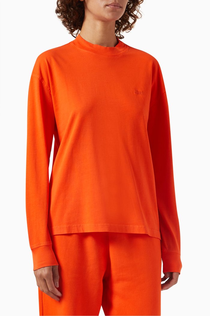 

Sonoma Long Sleeve T-shirt in Jersey, Red