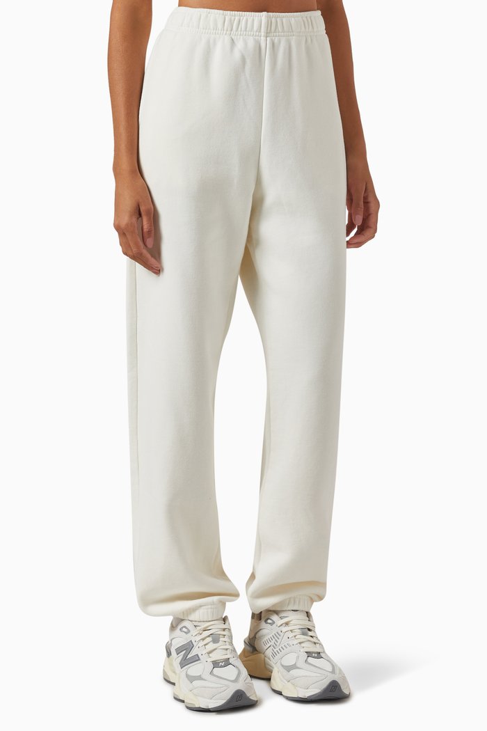 

Chelsea Sweatpants III in Fleece, White