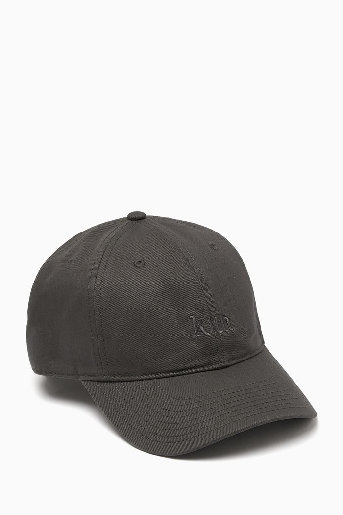 

Logo Serif Dad Hat in Cotton-twill, Grey