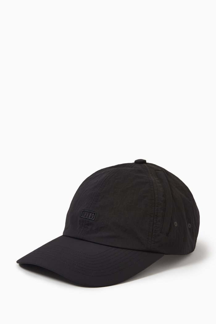 

Logo-embroidered Active Hat in Nylon, Black