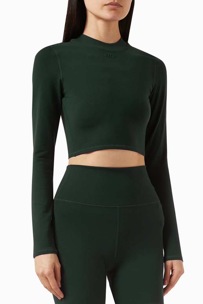 

Mulberry Active Top in Stretch-jersey, Green