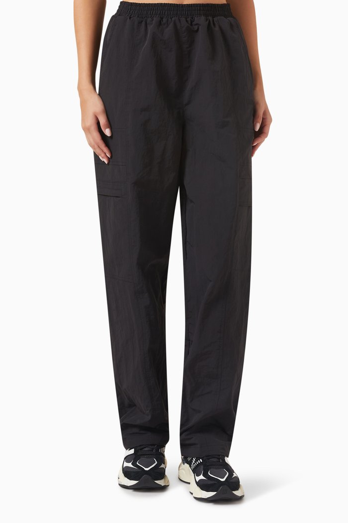 

Amira Pants in Wrinkled-nylon, Black