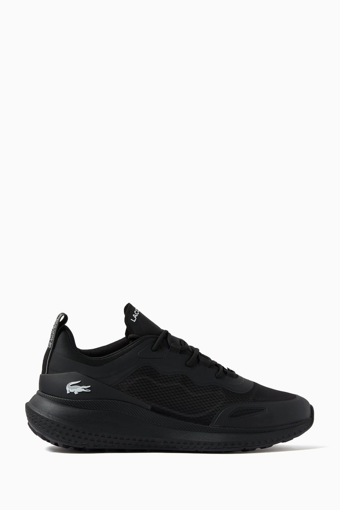 Active 4851 Sneakers in Knit Mesh, Black