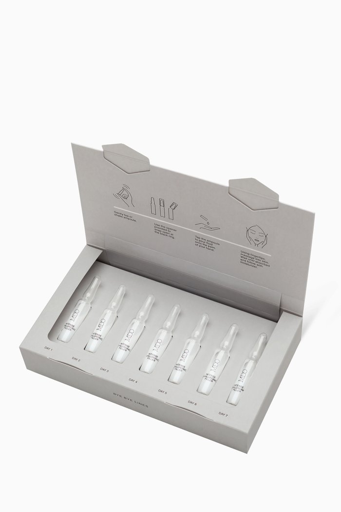 

Intense Hyaluronic Filler Ampoules, 7 x 2ml, Colourless
