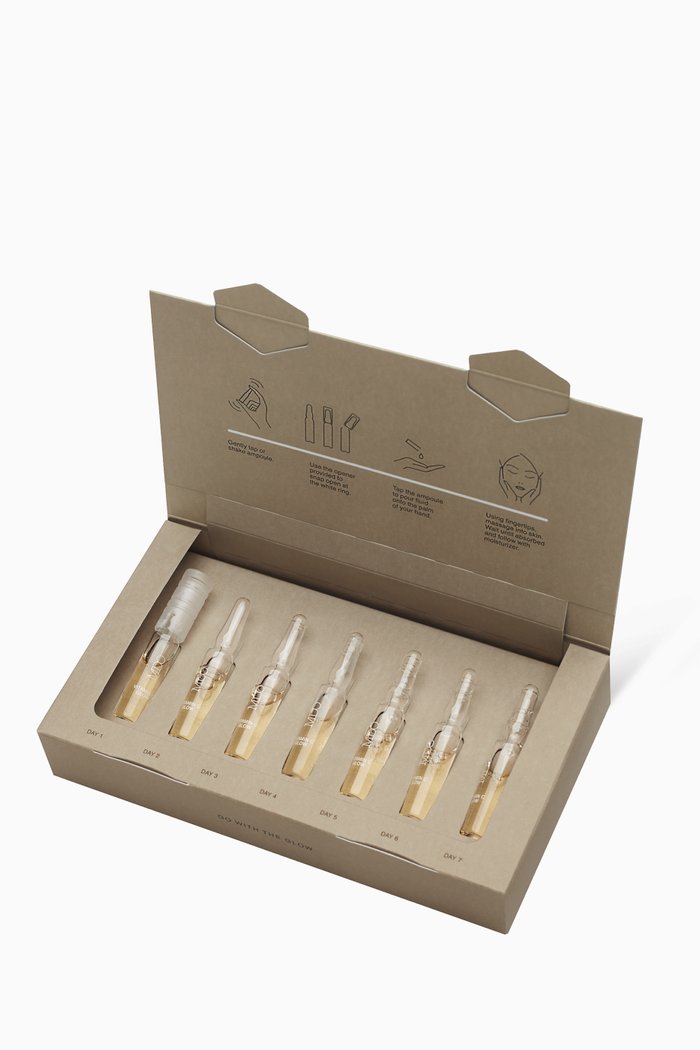 

Vitamin C Glow Ampoules, 7 x 2ml, Colourless
