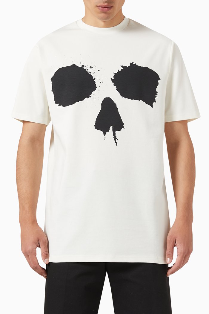 

Logo T-shirt in Cotton Jersey, White