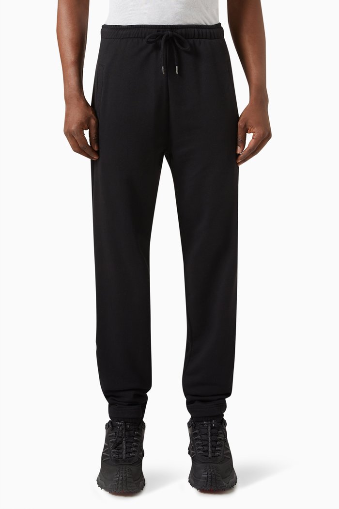 

Logo Sweatpants in Cotton Jersey, Black