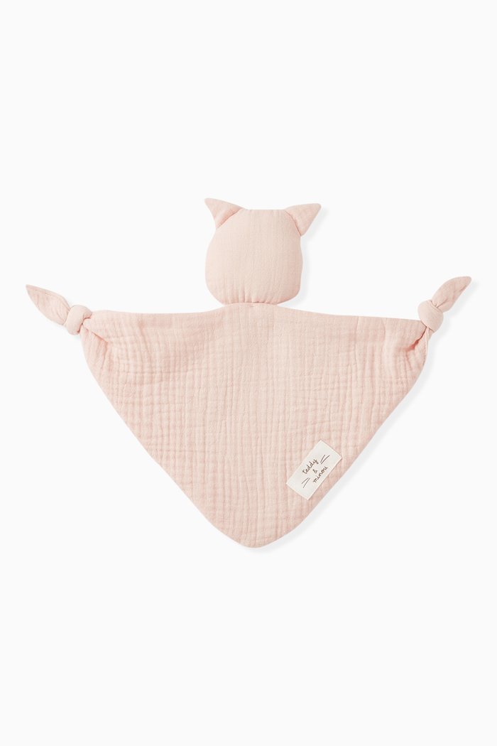

Cat Plush Toy in Cotton, Pink