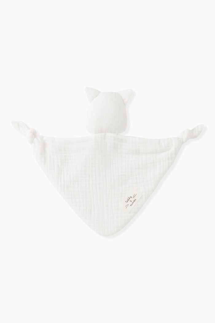 

Cat Plush Toy in Cotton, White