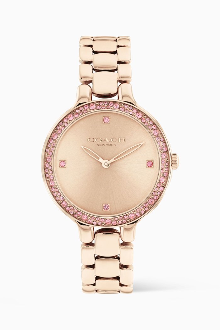 

Chelsea Quartz Watch, 32mm, Rose gold