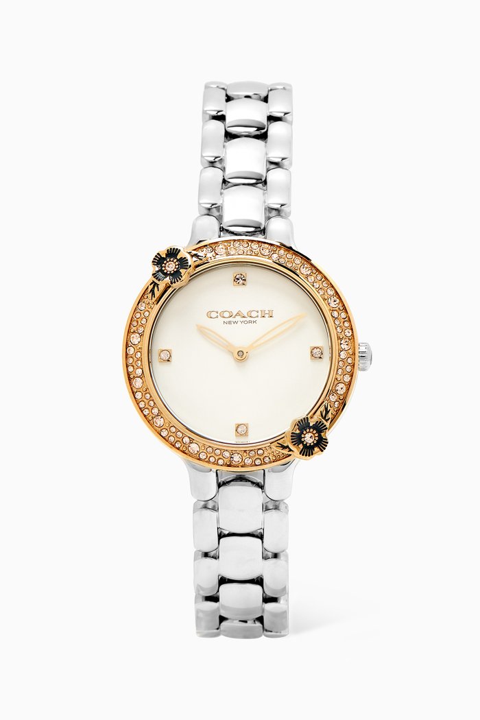 

Chelsea Quartz Watch, 32mm, Silver