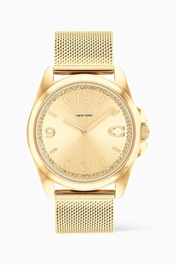 

Greyson Quartz Steel Watch, 36mm, Gold