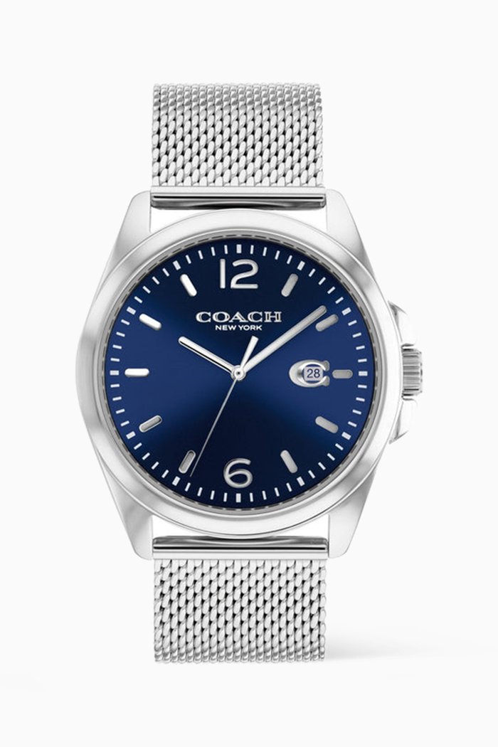 

Greyson Quartz Steel Watch, 41mm, Silver