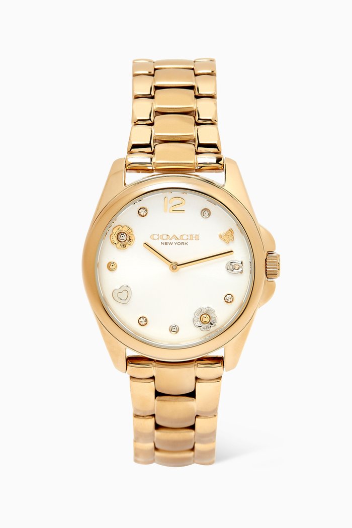 

Greyson Quartz Gold-tone Steel Watch, 36mm