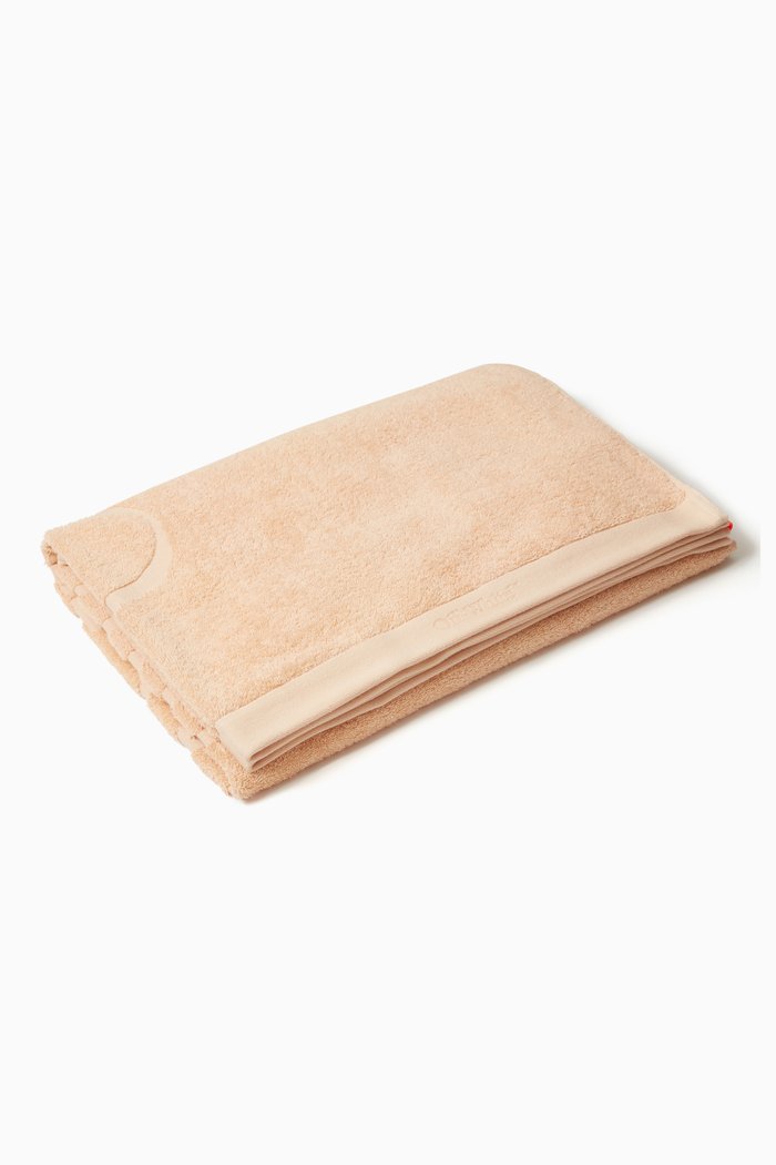 

Bookish Shower Towel in Cotton-terry, Colourless