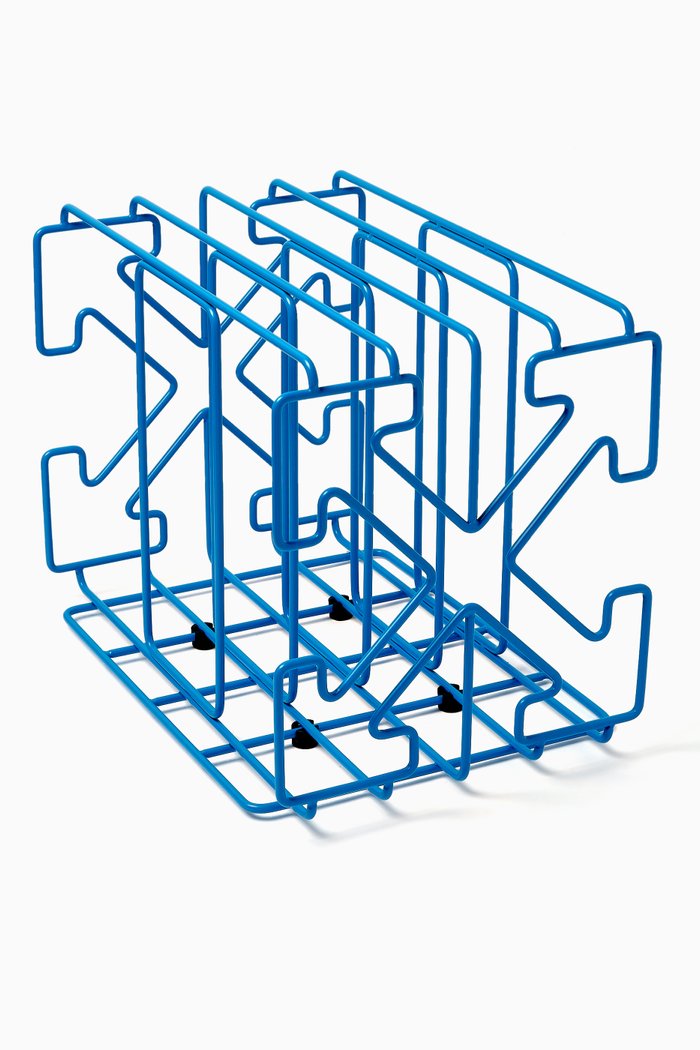 

Magazine Holder in Metal, Colourless