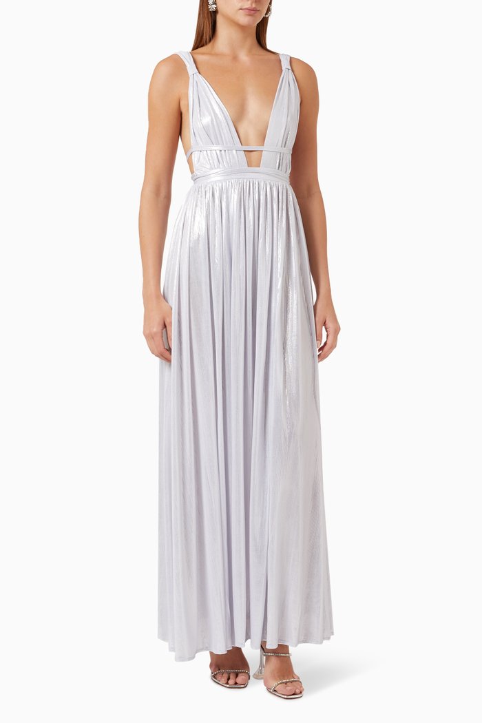 

Goddess Wedding Gown, White