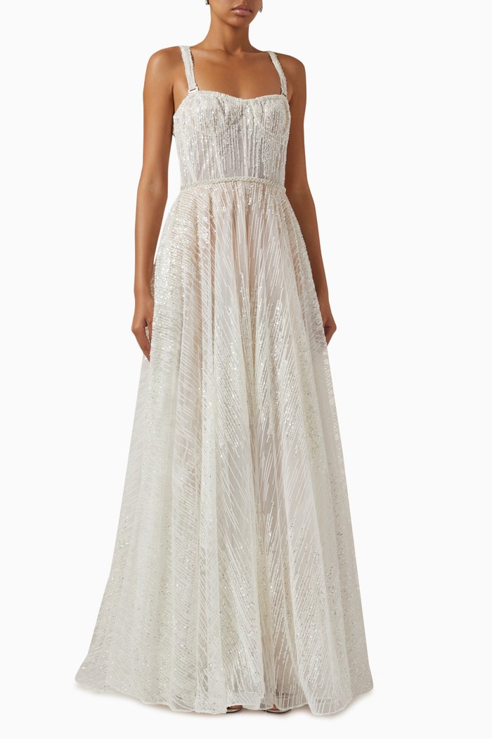 

Mademoiselle Bridal Gown, White
